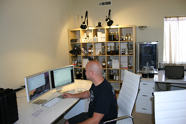 Bryan Davis at the controls