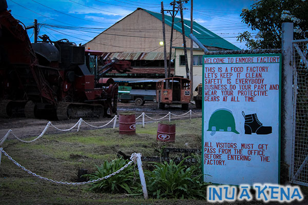 GuySuCo Enmore sugar factory front entrance