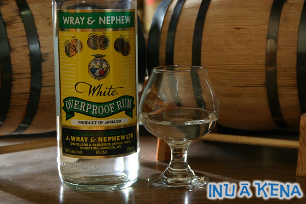J Wray & Nephew White Overproof Rum