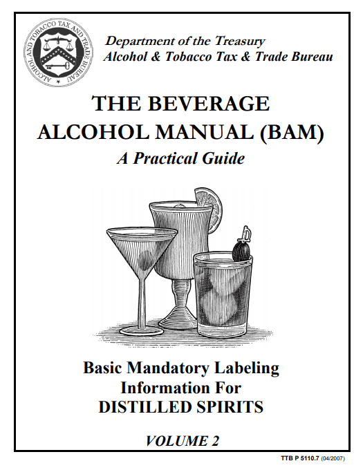TTB Beverage Alcohol Manual